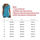 Women Short Sleeve Blouse Tunic Tops Floral Lace Loose Pullover T-shirt Tees Top