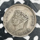 1946 Mauritius 1 4 Rupee Lot f9295 Silver 