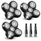 3 Pack Replacement Blades For Electric Head Shavers  Compatible With Bald Head K