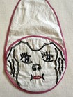 Vintage 1930s Hand Made Dolly Dingle Embroidered Clothes Pin Holder Bag Folk Art