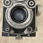 Rolleiflex Synchro Compur Franke   Heidecke Tlr Camera Tessar 75mm Zeiss-opton