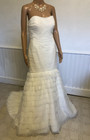 New Strapless Ivory Radiant Taffeta Wedding Gown Sz 10 Nwt  1 400 Trumpet Dress