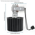 S97009796 Bathroom Fan Motor Blower Assembly Compatible With Broan Nutone   