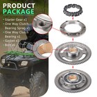 Starter Clutch Idler Gear Gasket For Kawasaki Prairie 650 Kvf650 4x4 2002-2003