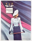 1947 Forstmann Virginia Wool Chic Women s Fashion Wall Decor Vintage Print Ad