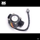Devmo 1 2   Water Flow Hall Sensor Control Switch Fluid Meter Flowmeter   