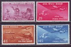 India 1954 Sc 248-251 Mh Set Stamp Centenary