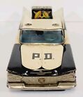 Vintage Ichiko Tin Litho Friction Buick Radar State Police Car Japan