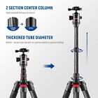 Neewer Upgraded 80 7  Carbon Fiber Camera Tripod Monopod With Telescopic N55cr