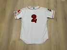 2 Game Used Worn Portland Sea Dogs Home Jersey Red Sox