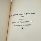 Antique 1914 The Riverside Library George Washington An Historical Biography