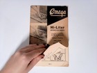 Omega Hi-liter Instruction Manual Omega Leathercraft Products Co Vintage Booklet