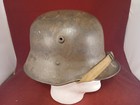 Wwi Austro-hungarian M17 Helmet Original Paint Chinstrap Line Band Size 66 
