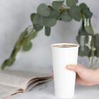50 Pack Disposable Paper Cups 20 Oz White Coffee Cups For Hot And Cold Drinks