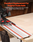 Track Saw Guide Rail 110 In 3 Connectors Fit For Makita Festool Wen Track Saws