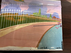 Pink Panther Original Production Art Cartoon Cell Cel Hand Painted  Huge Sale