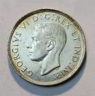 1939  Canada 1 Dollar Royal Visit Commemorative World Silver Coin