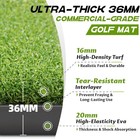 Golf Mat  5x4ft   5x5ft Heavy-duty Golf Hitting Mats Practice Outdoor indoor  El