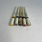 Vtg Rapidograph Koh-i-noor Pen Lot Of 5 Pens Technical Pens Fine Line Refillable