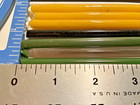 2 Pounds Mixed Colors Fusing Glass Stringer Hot Melt Glass Rods