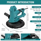 750w Electric Drywall Sander Vacuum Dust Collection Machine Tool