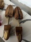 Florsheim Wood Shoe Trees W  Metal Shafts Red Handles Lot Of 4 Pairs