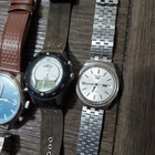 Lot Of 17 Untested Watches 1970s Timex  Fossil  Citizen  Westclox  Njiaa  Elgin