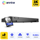 Annke 8ch 16ch 2mp 5mp Lite 4k 8mp Dvr Recorder For Cctv Security Camera System 