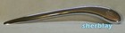 New Advertising Promo Chrome Heavy Steel Letter Opener 8 3 4  