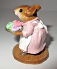 Wee Forest Folk Sugar And Spice Valentine Mouse Figurine M-246 As Is Clean Break