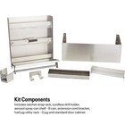 Aluminum Trailer And Garage Organizer Kit  Supplies  Equipment And More