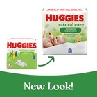 Huggies Natural Care Sensitive Baby Wipes  Unscented  176 Count  pack Of 3  