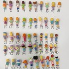 Vintage Polly Pocket Dolls Replacement Figures Bluebird Toys