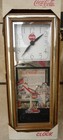 Coke Town Clock Vintage Town Scene Mint In Box Tested   Working