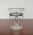 Vintage Pyrex 3000 Ml Beaker - Detachable Band   Handle  1010 Green Label
