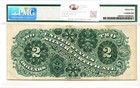 1886  2 Silver Certificate Fr 240 Pmg Vf-35  general Hancock 