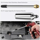 Air Duster Tool With Nozzle  High Pressure Compressor Blower Cleaner Heavy Duty