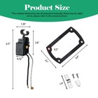 For Zoeller Effluent Pump Switch Assembly With Gasket 004705