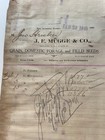 1910 San Antonio Texas Collection Of Invoices J E Mugge San Antonio Grain Co