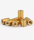 Fine Thread Brass Lengthen Round Nuts Standoff Spacer Pillar M10 M12