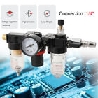 1 4 Air Pressure Regulator Oil water Separator Trap Filter Airbrush Compressor