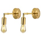 Gold Sconces Wall Light Fixtures Bathroom Vanity Light Industrial Wall A-1