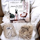 Natalie Ranae Macrame At Home Book   Gamli Plant Hanger Kit Cream Boho Diy Craft