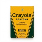 Lot Of 10 Nos Vintage Binney   Smith 8 Pack Crayola Crayons Colors   Bonus 24ct