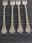 Reed   Barton  1800 Stainless 18 8 Set Of 4 Dinner Forks  7 5 8 