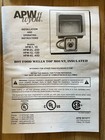 Strandex Apw Wyatt Stainless Steel Drop-in Hot Food Well Model Hfw-1d