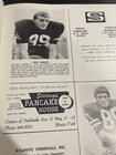 1972 Tangerine Bowl Kent State Tampa University Jack Lambert Nick Saban Nm