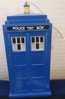 Doctor Who Bbc Tardis Licensed Scarf   61  Long   Police Box Christmas Ornament 