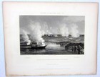 Eight - 8 Civil War Battle Engravings From War With The South - By Robert Tomes