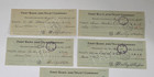 Vintage First Bank   Trust Mechanicsburg Pa 5 Checks 3 Booklets Ephemera Lot